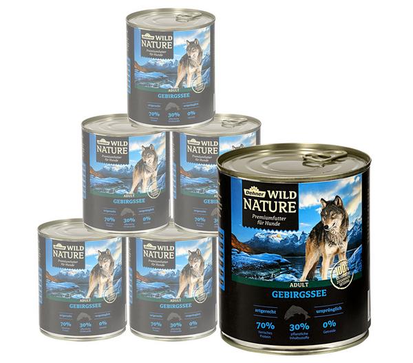 Dehner Wild Nature Nassfutter für Hunde