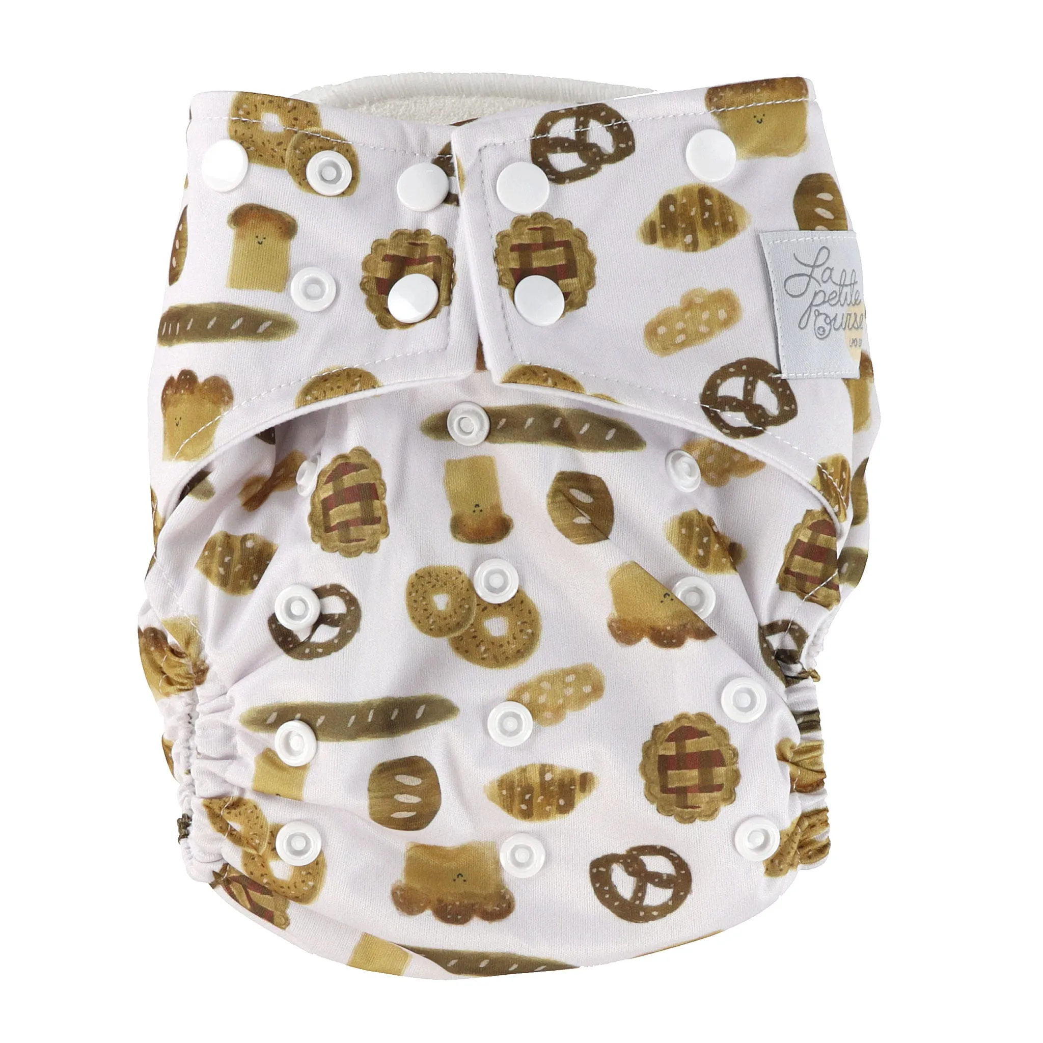 La Petite Ourse Couche Lavable Élastique Large 10-35lb - Boulangerie