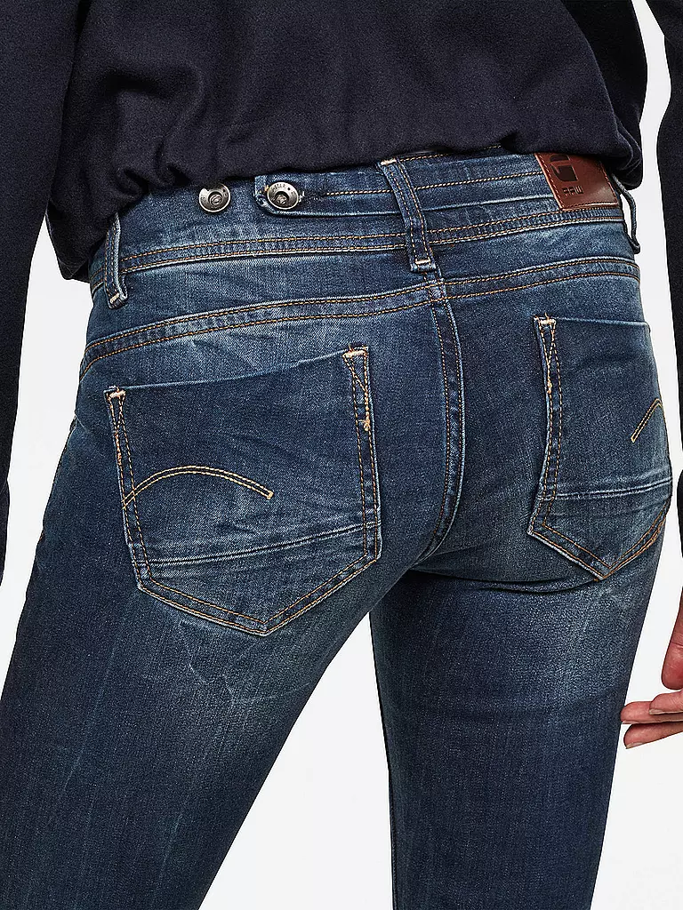 G-STAR RAW Jeans Straight Fit MIDGE blau
