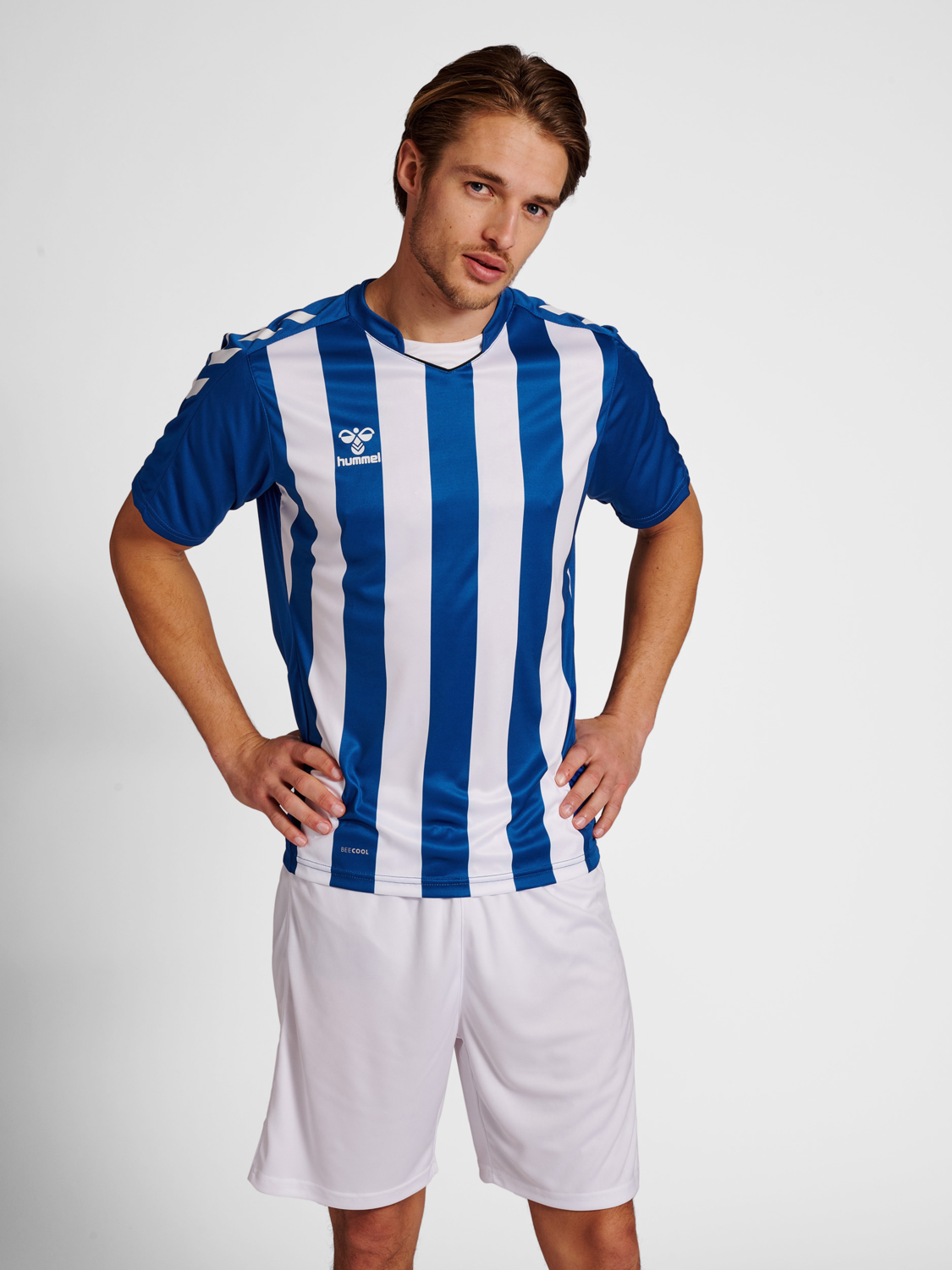 hmlCORE XK STRIPED JERSEY S/S