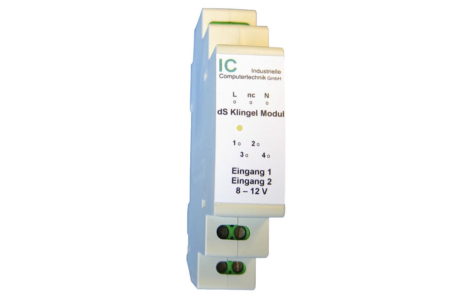 Klingel Modul digitalSTROM für Hutschiene 2-fach<br>DigitalSTROM-Klingelmodul