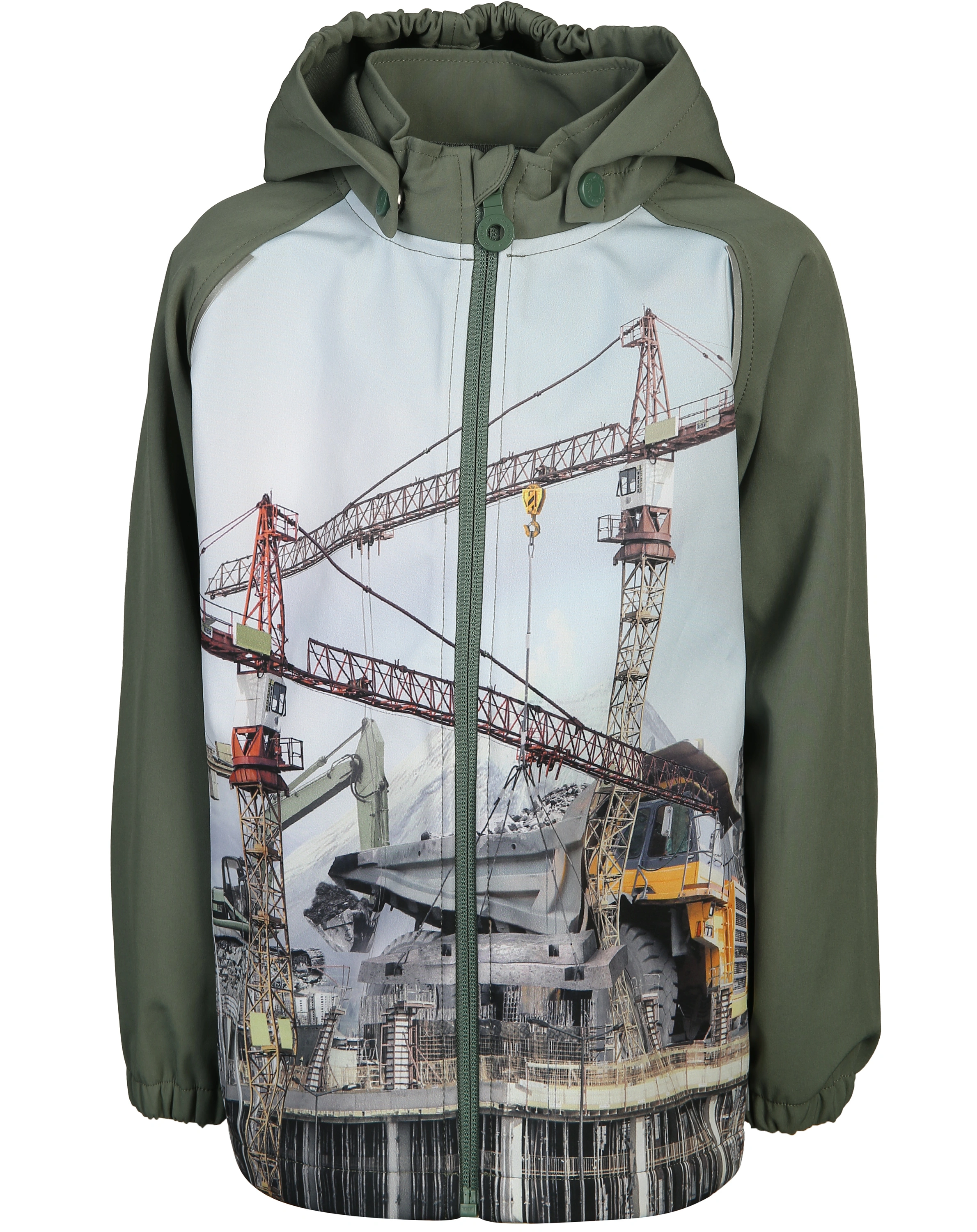 Softshelljacke VEHICLE in duck green
