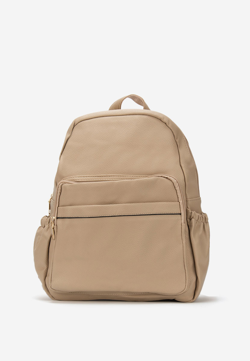 Sac à dos pour femme beige Zimia