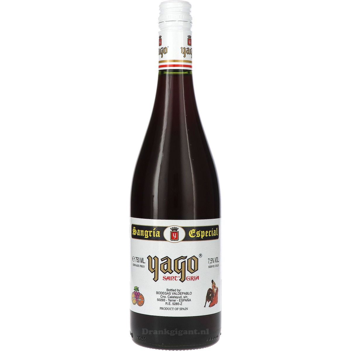 Yago Sangria 75 cl