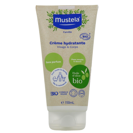 Crème hydratante sans parfum Bio Mustela