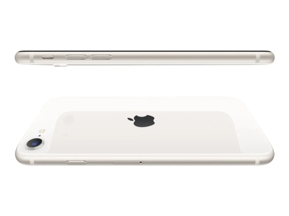 Apple iPhone SE (3rd generation) - 5G smartphone - dual-SIM / Intern hukommelse 128 GB - LCD-skærm - 4.7
