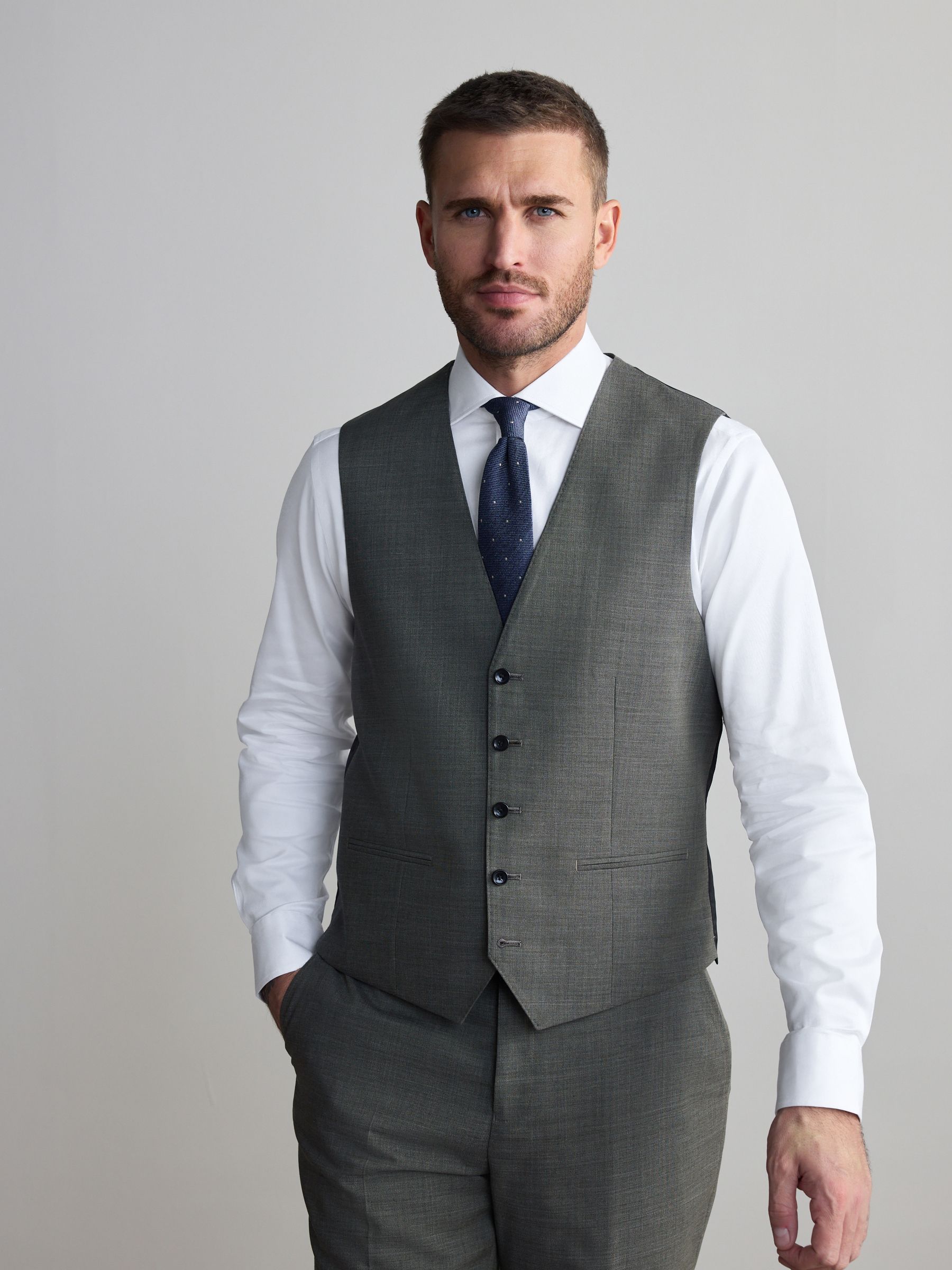 Groen - Signature Nova Fides wollen gilet