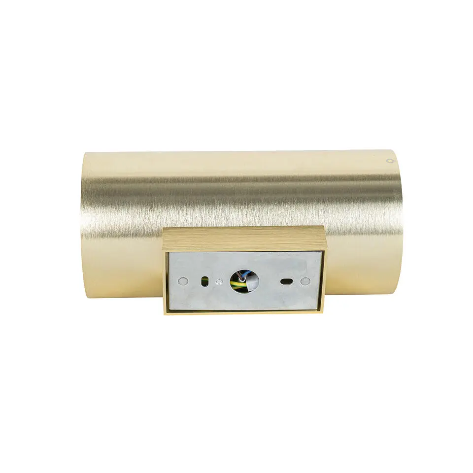 Qazqa wandlampen sab goudkleurig gu10