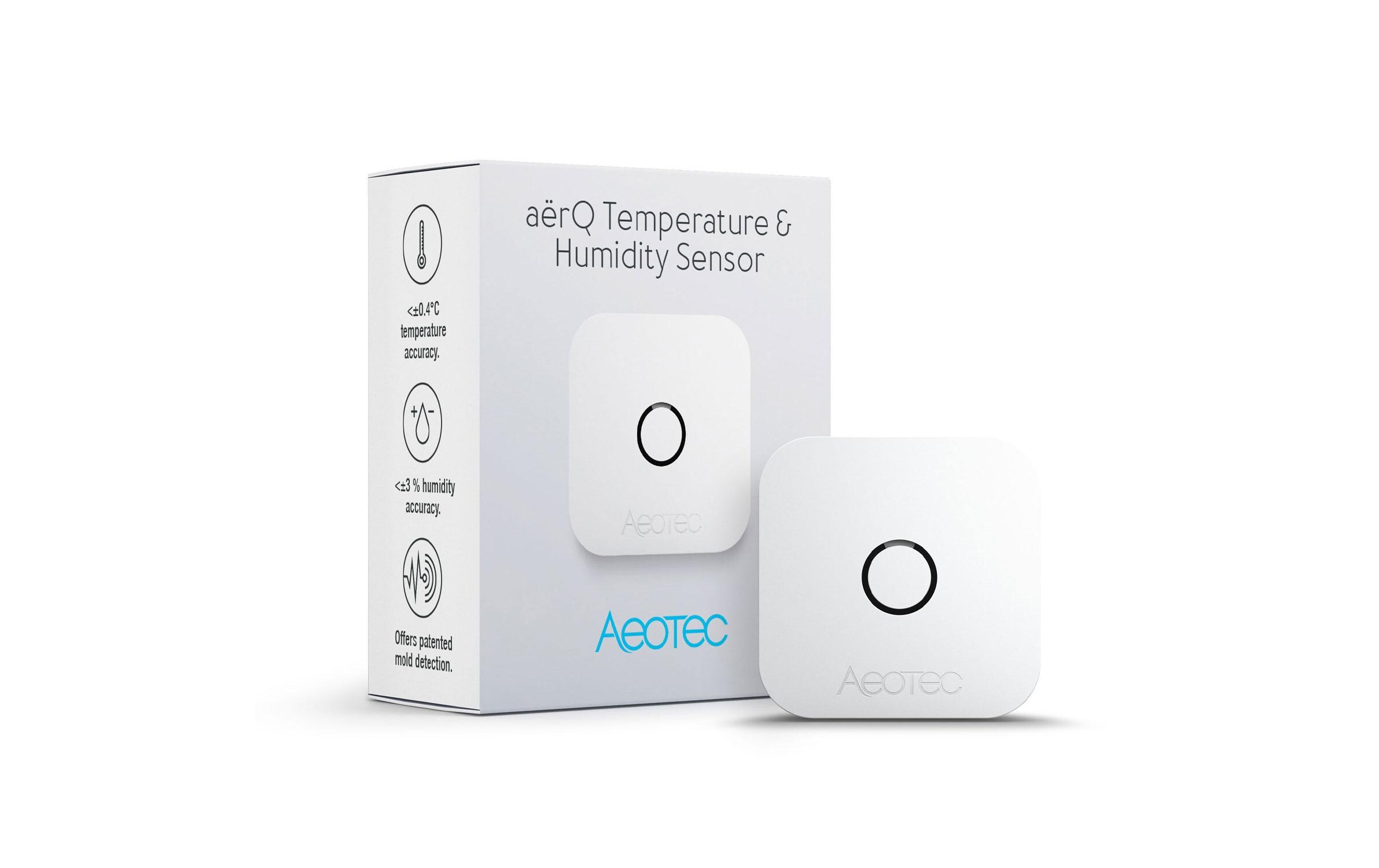 aërQ Temperature & Humidity SensorTemperatur- und Feuchtigkeitssensor