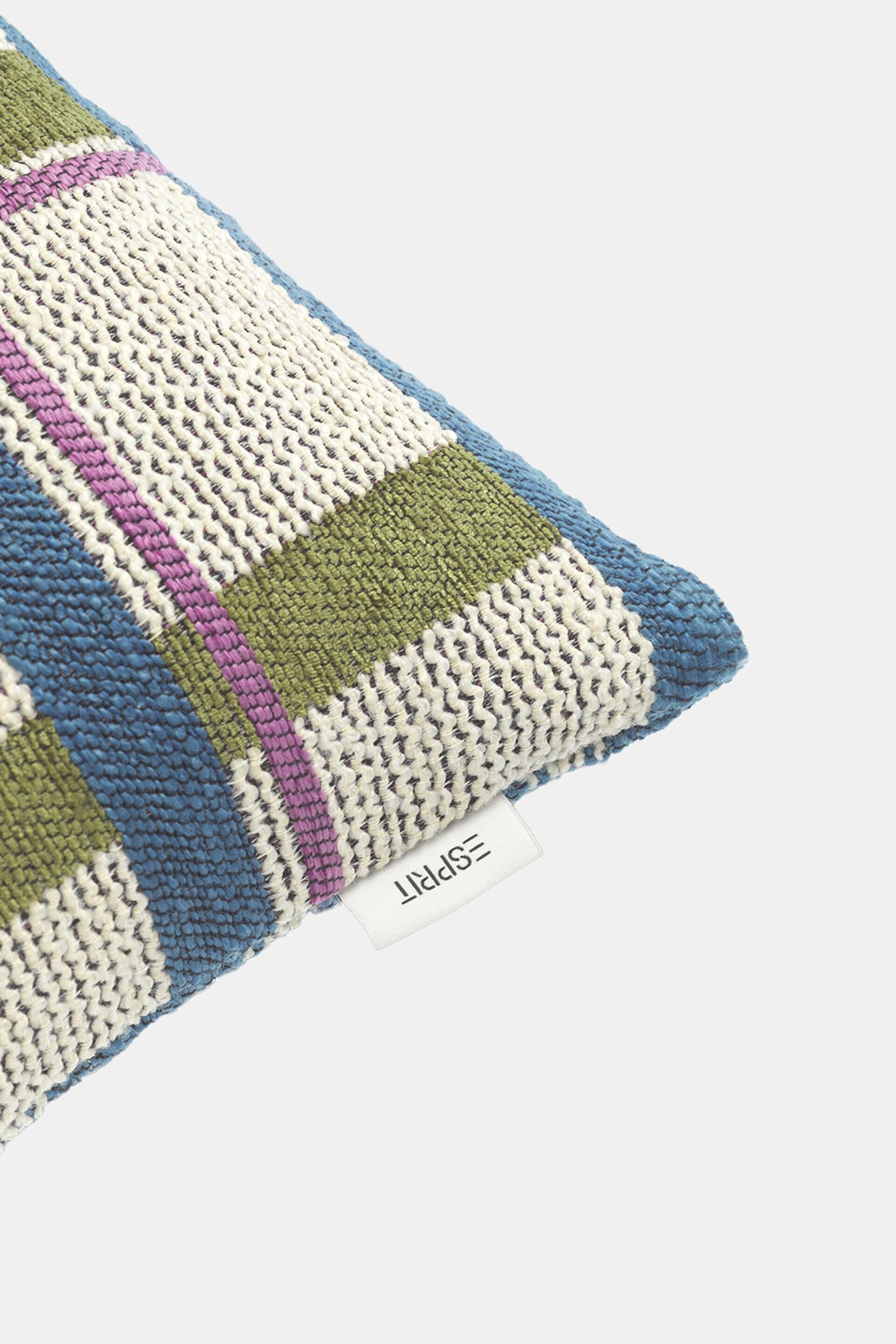 Housse de coussin à carreaux