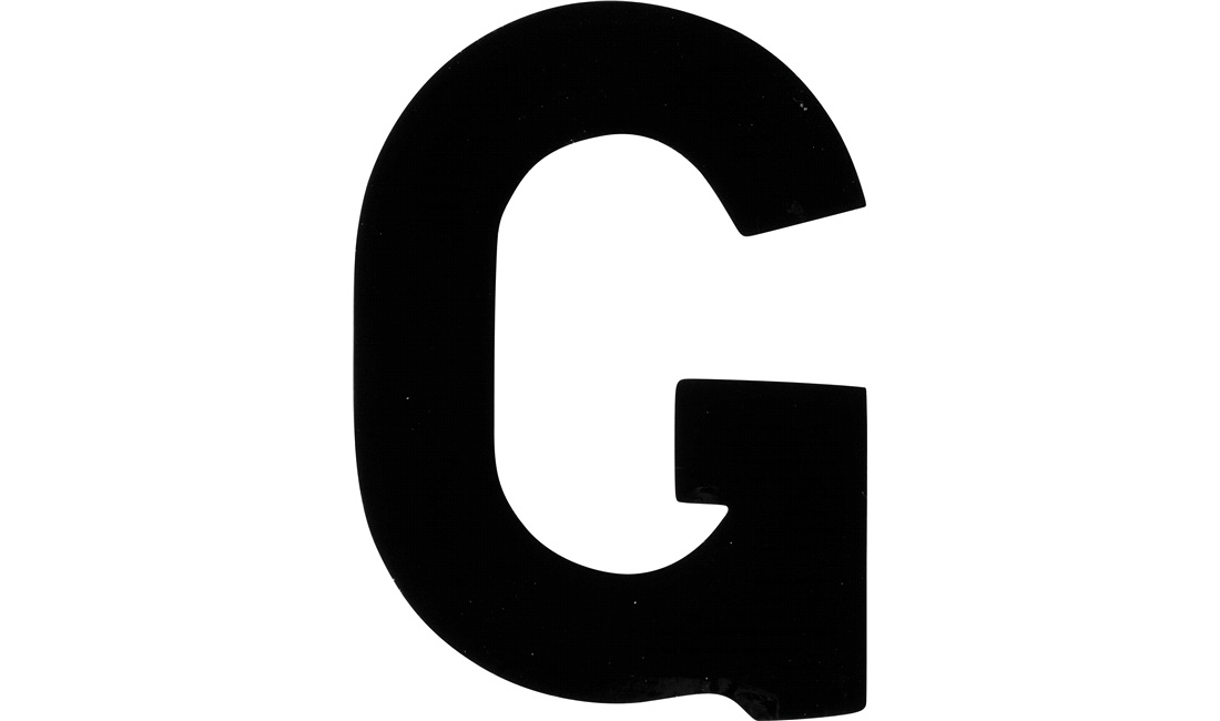 Klistermærke 'G' 3