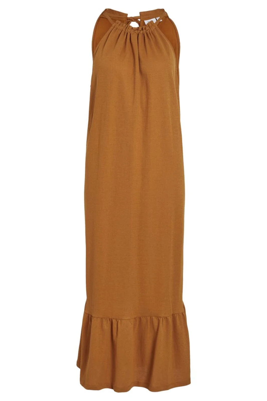 Vila Vicarmena Halterneck S/L Midi Dress