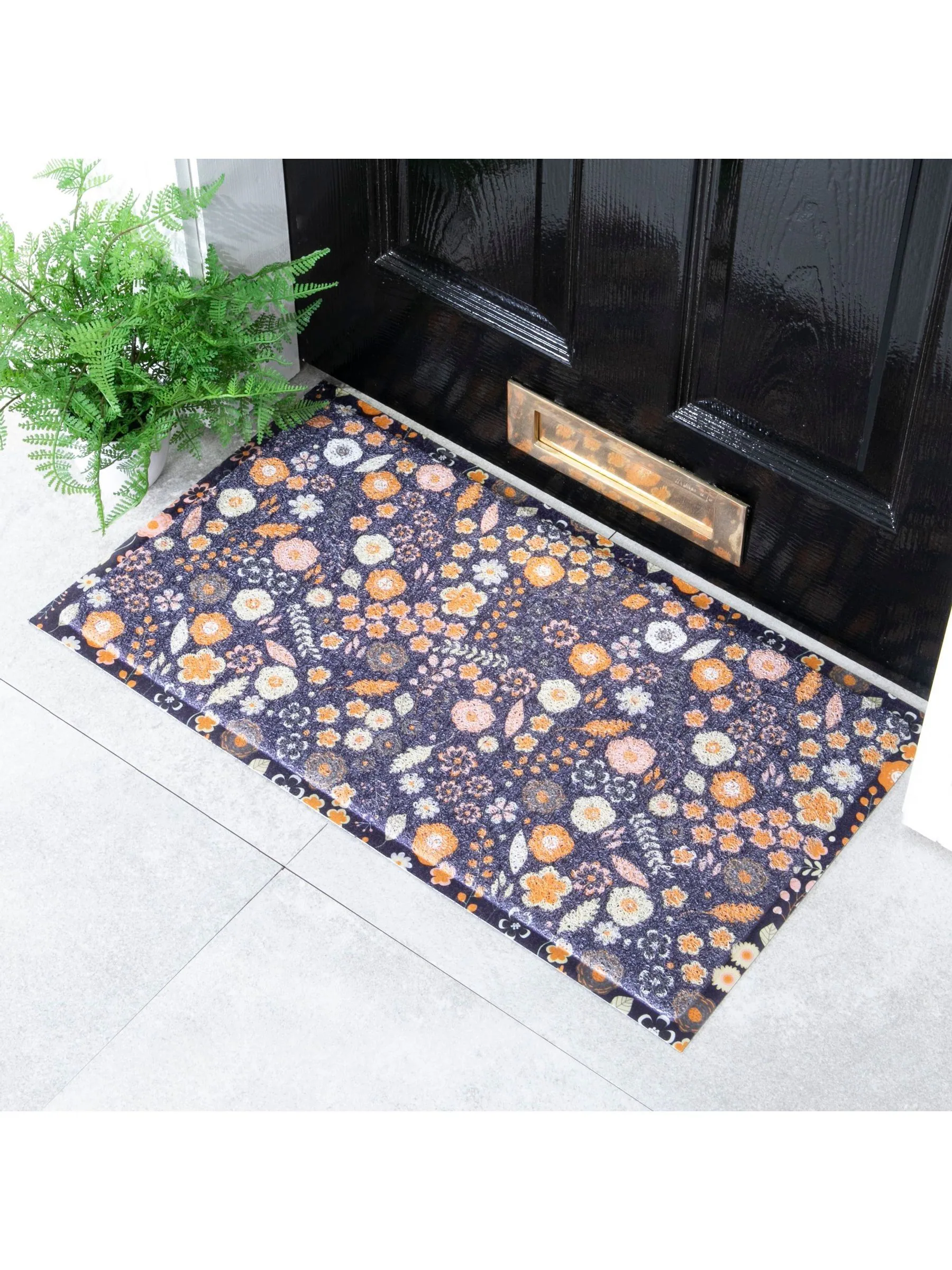 Artsy Mats Deurmat met Bloemenprint