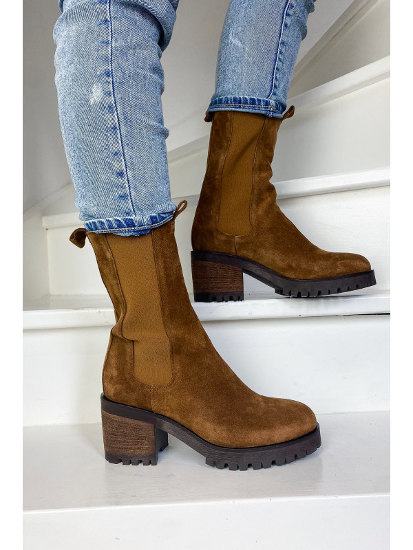 Semerdjian - Bottines E228E3 Camoscio Fox