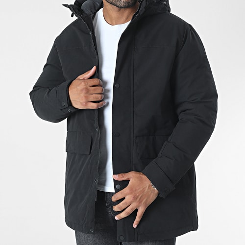 Parka Capuche Champ Noir