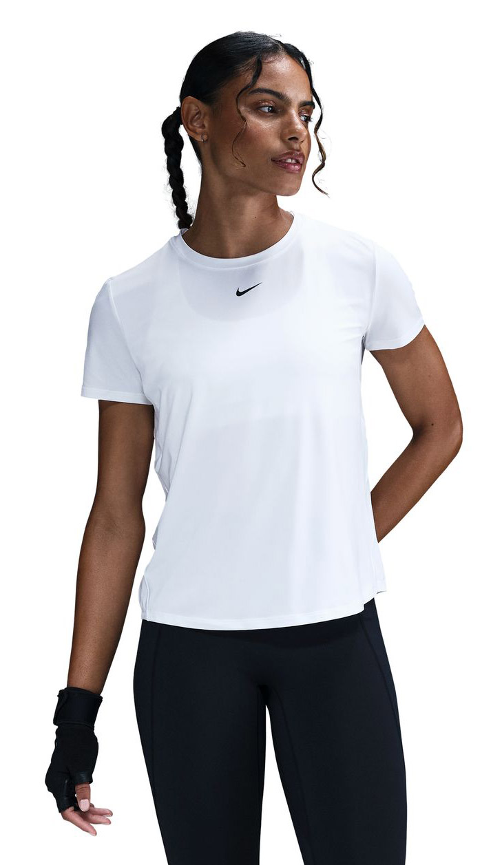 One Classic Dri-FIT SS Top Dame 100/White/Black