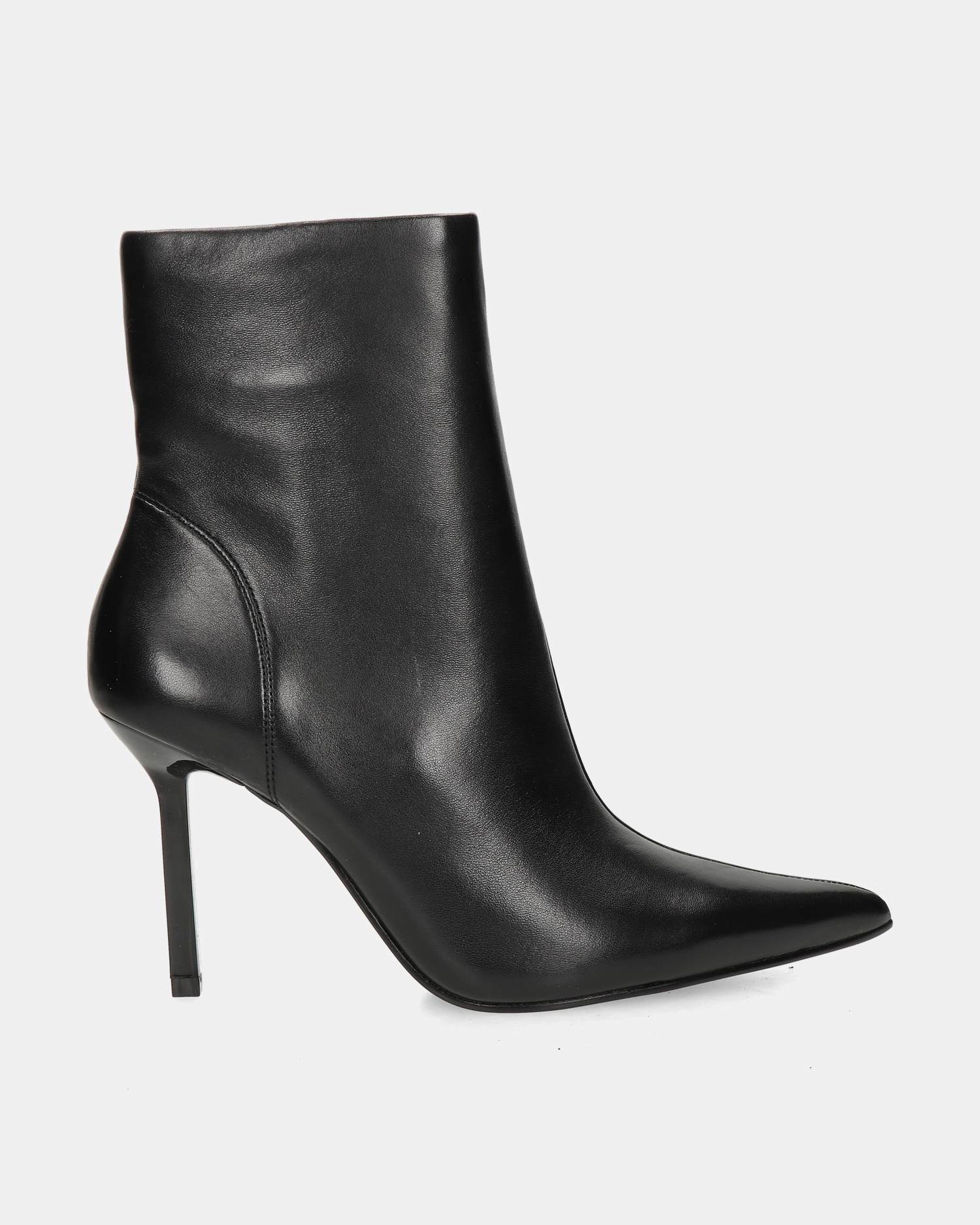 Steve Madden Lyana Enkellaarsjes  - zwart