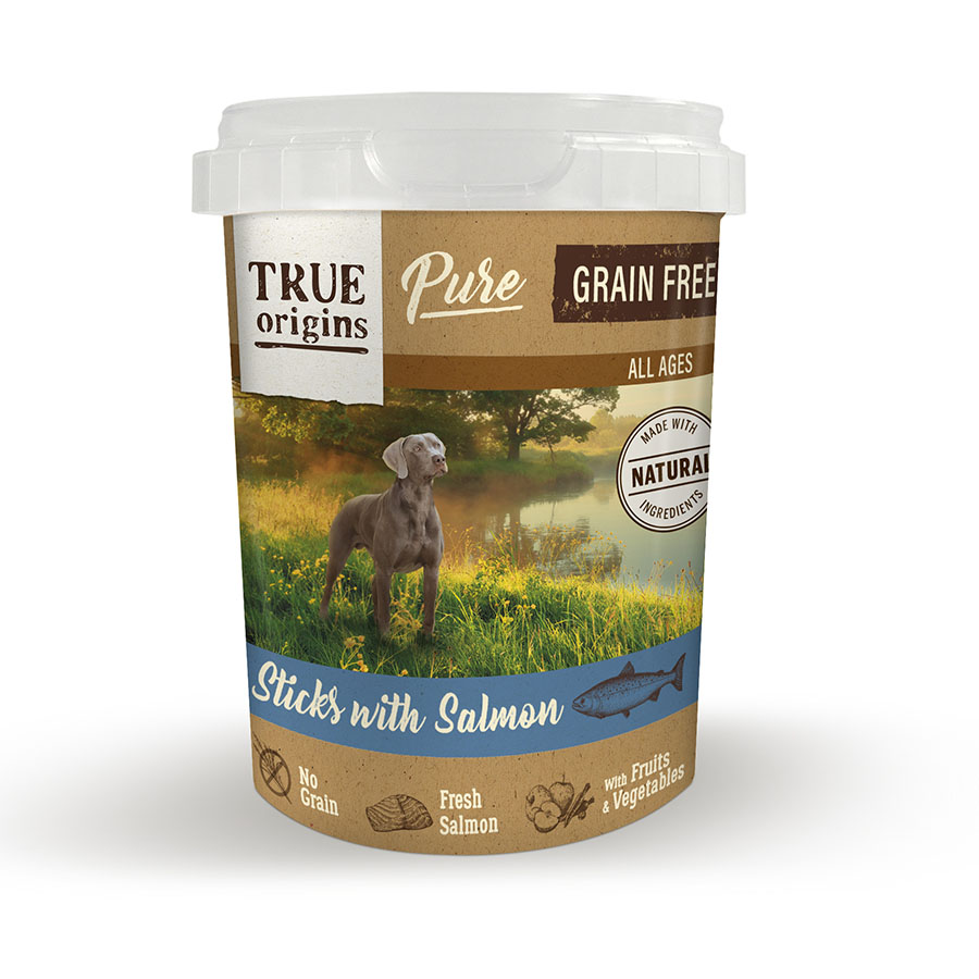 Barras para cães True Origins Pure Salmon