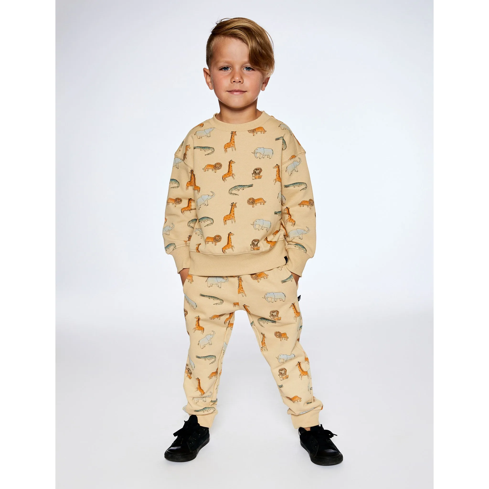 Deux par Deux Pantalon Ouaté Safari 3-6ans