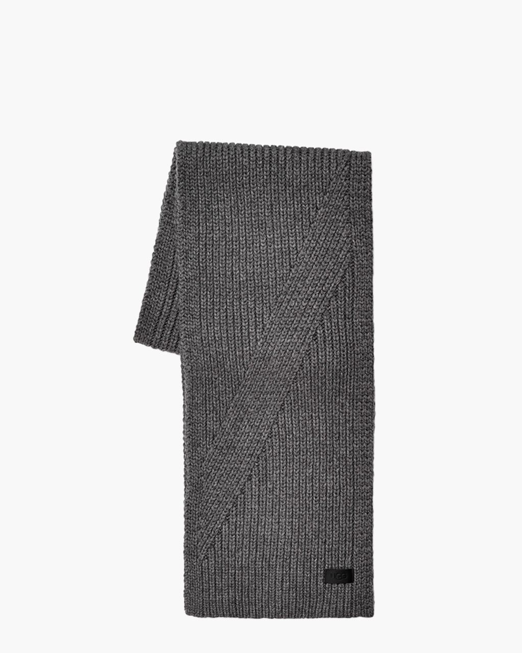 UGG Ribbed Knit Stripe Scarf Metal Sjaal