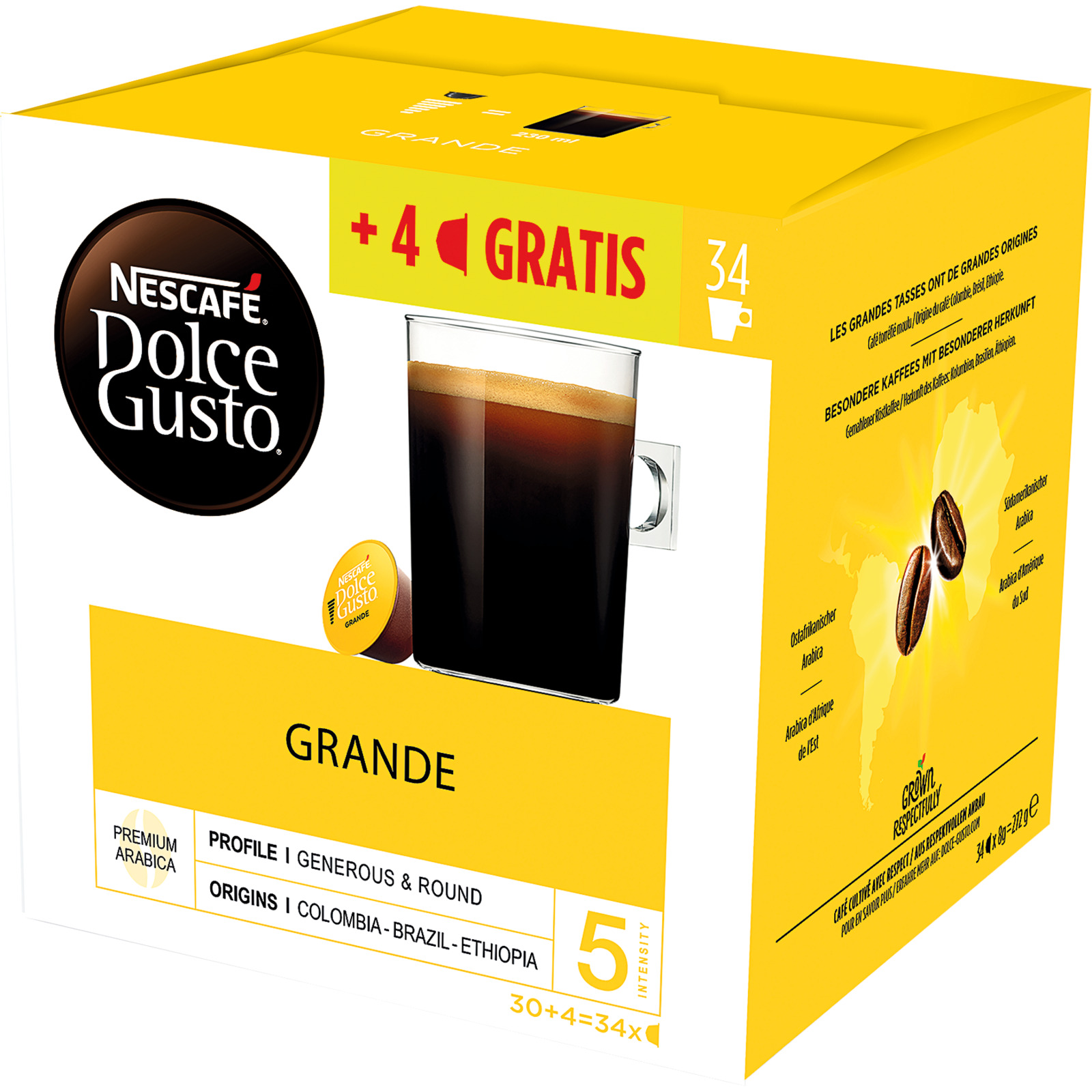 Nescafe Dolce Gusto Grande 30+4 Ka