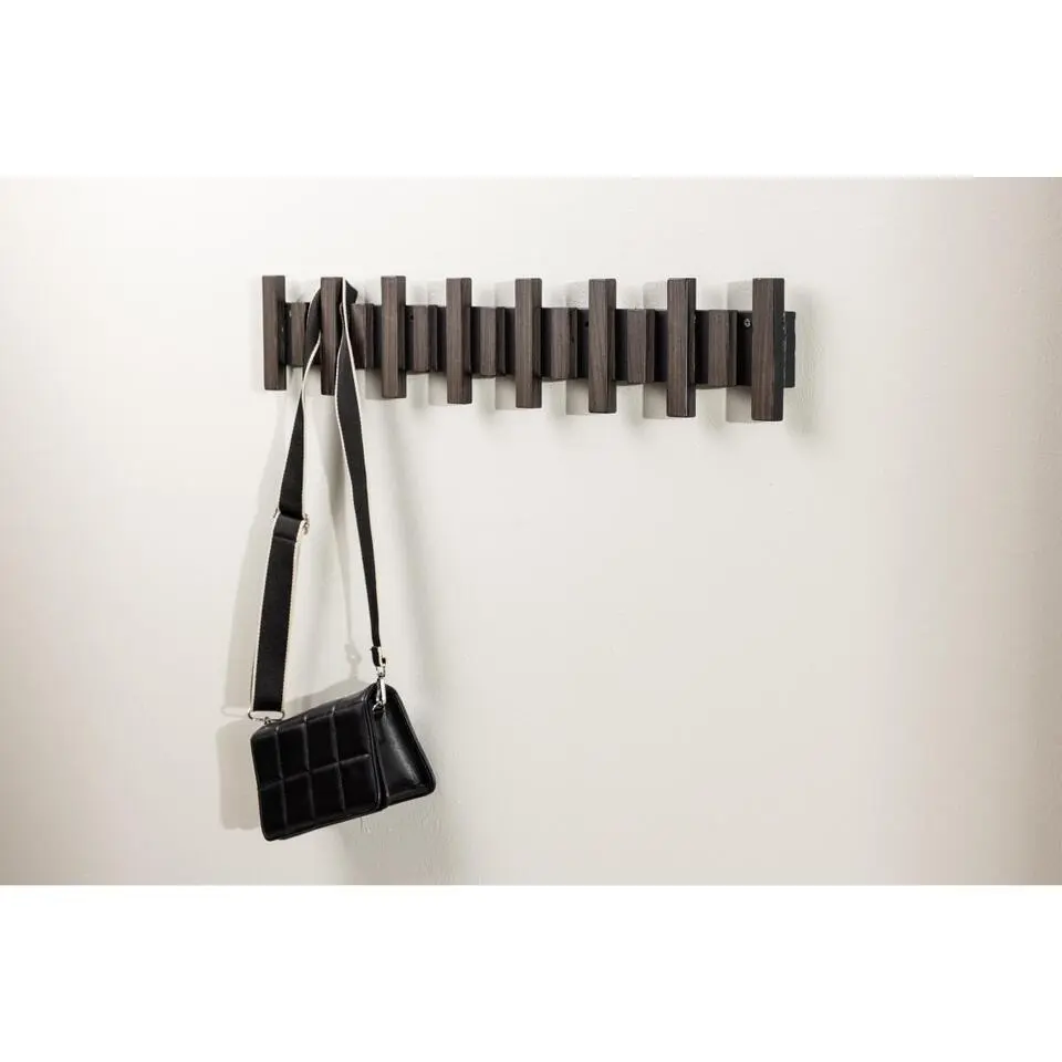 Svea - Sonja wandkapstok - 75 cm - mokka