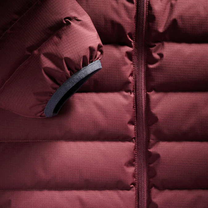 Decathlon Forclaz - Jaqueta puffer masculina Forclaz MT500 com enchimento de plumas