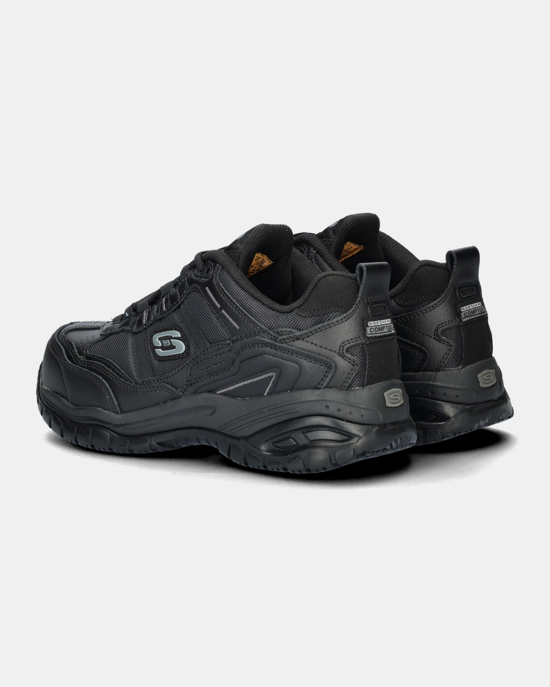 Skechers Work Soft Stride Lage sneakers  - zwart