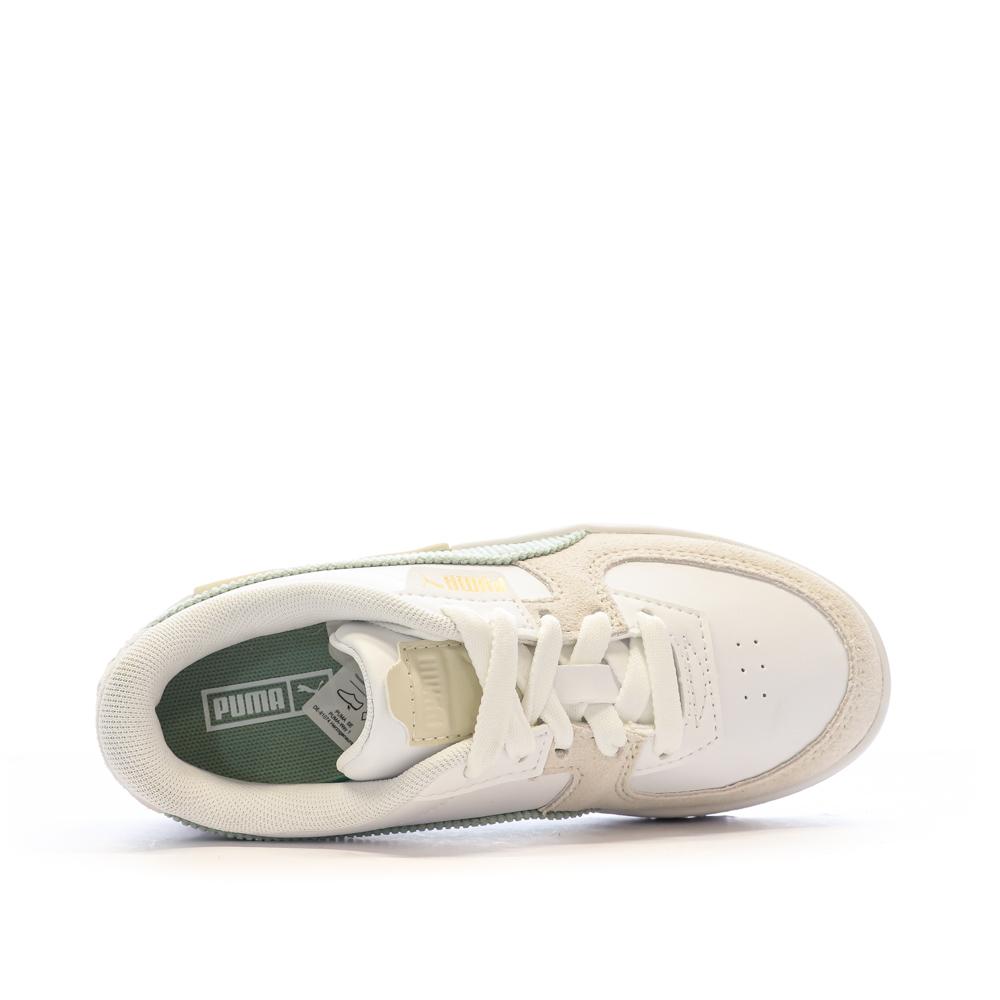 Puma Baskets Blanches Fille Puma Cali Dream Corderoy