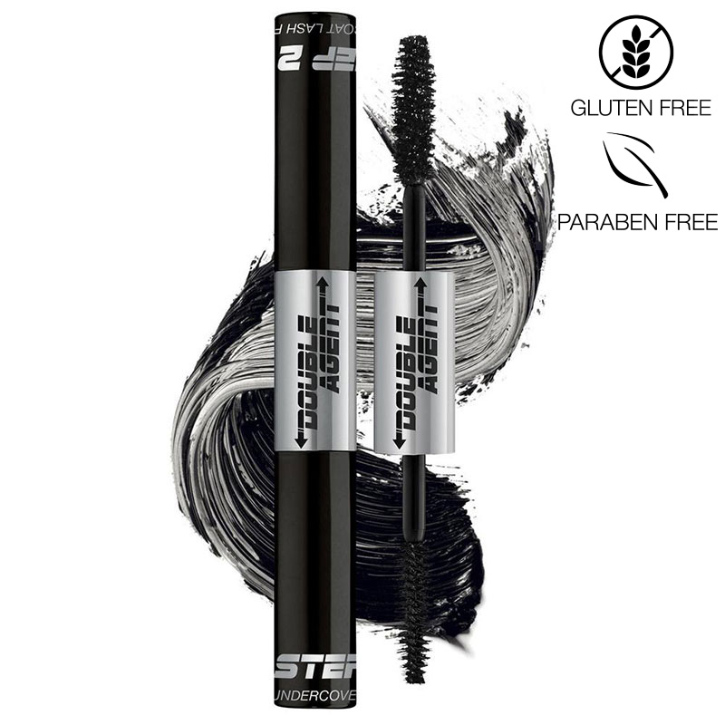 Palladio - Mascara Double Agent Jet Black, 2x5,5ml