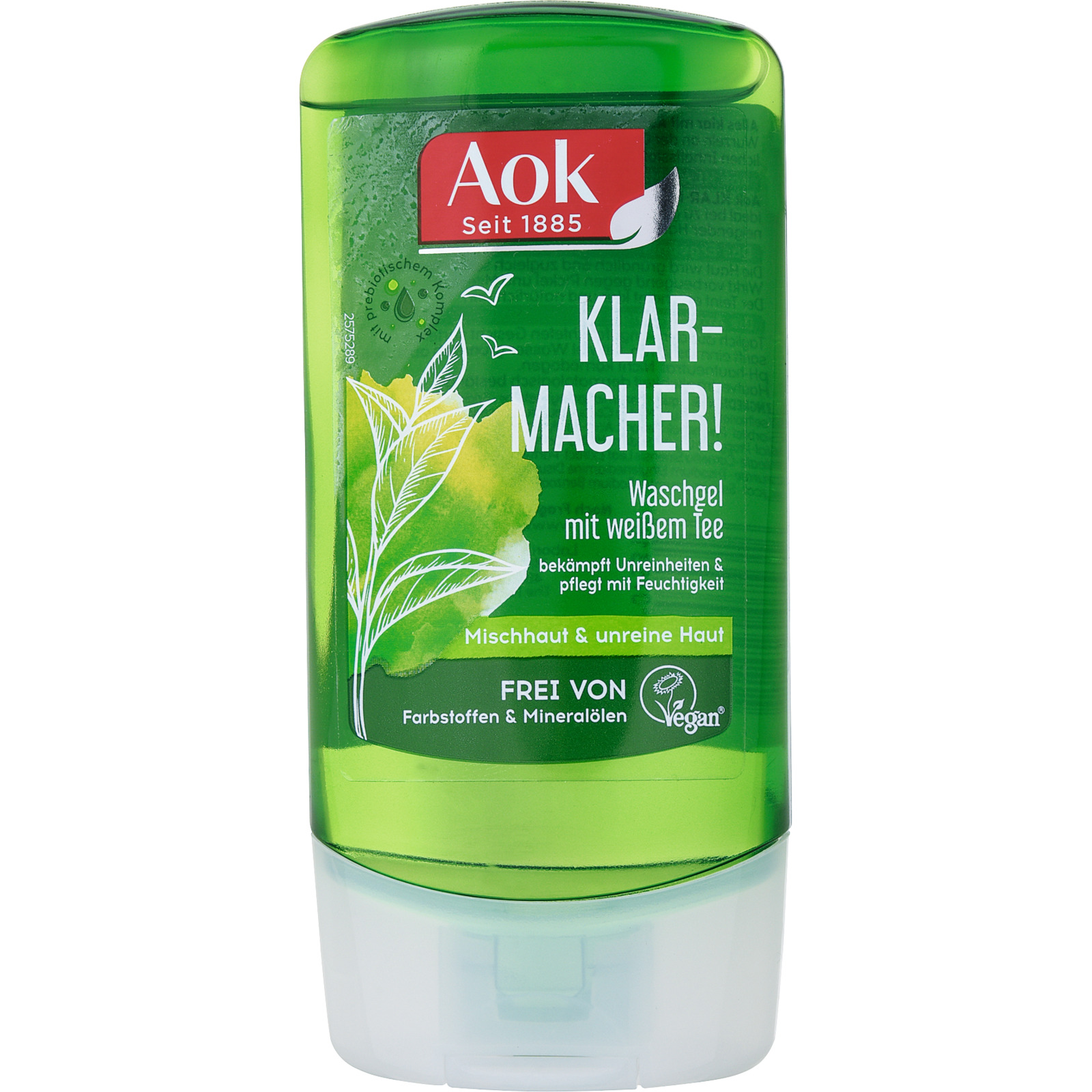 Aok Waschgel mit weissem Tee 150 ml