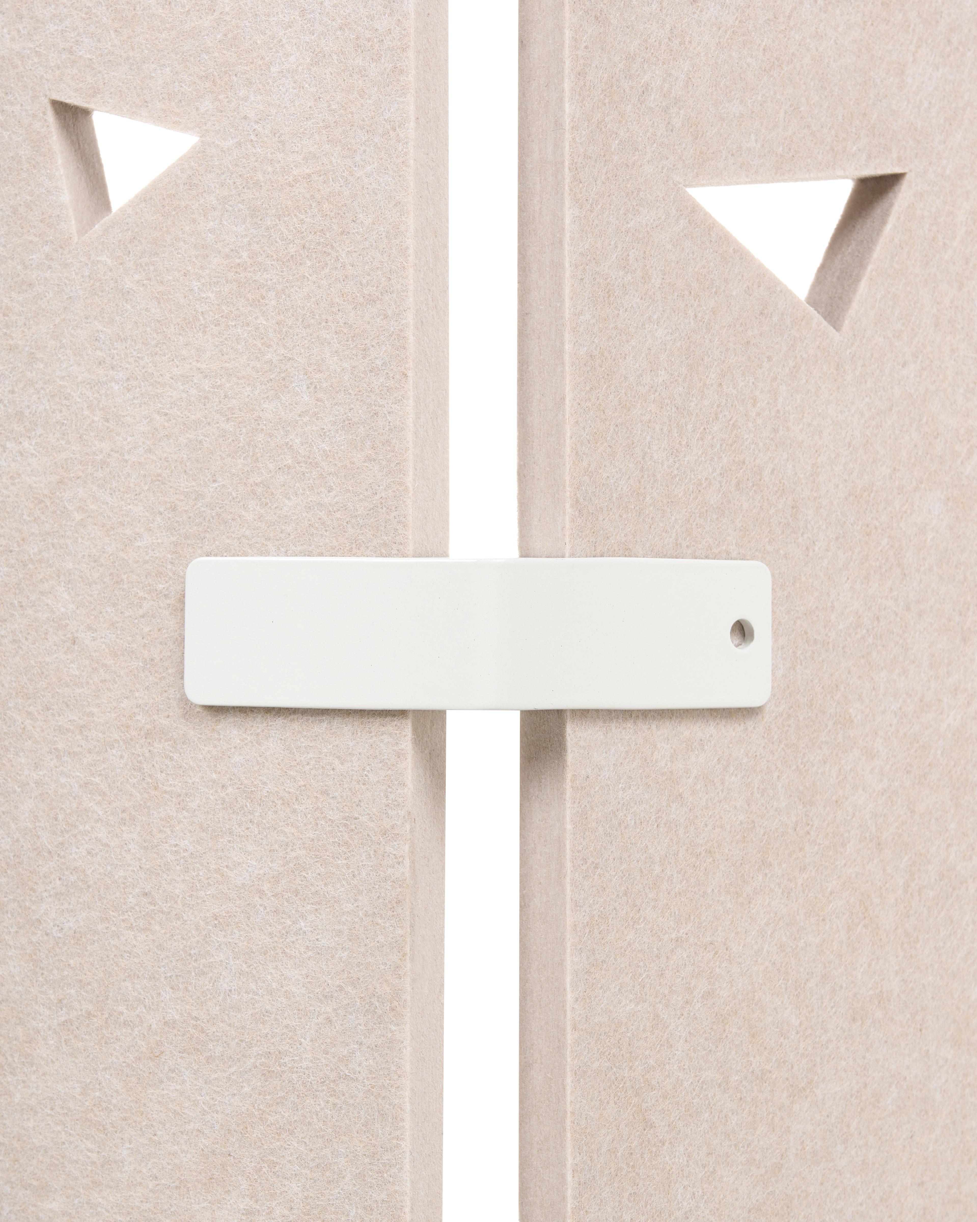 Scheidingswand voor kantoor STARRY Lichtbeige