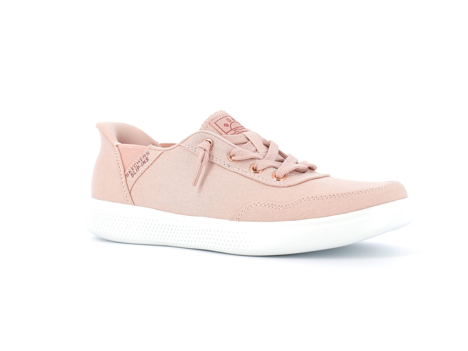 Skechers-BOBS SKIPPER KEEP IT SWEE Textile Rose Pâle