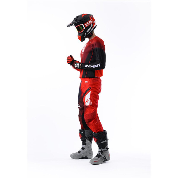 Kenny - Maillot Titanium Tones Rouge / Noir