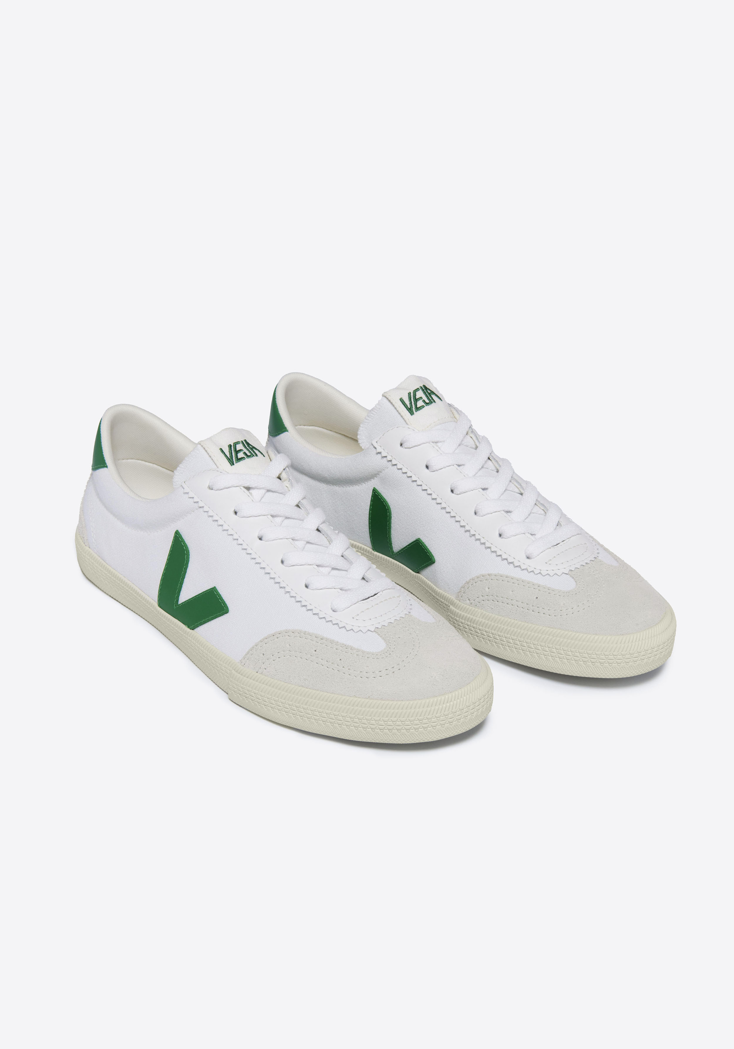 Veja Sneaker Volley Canvas White Emeraude