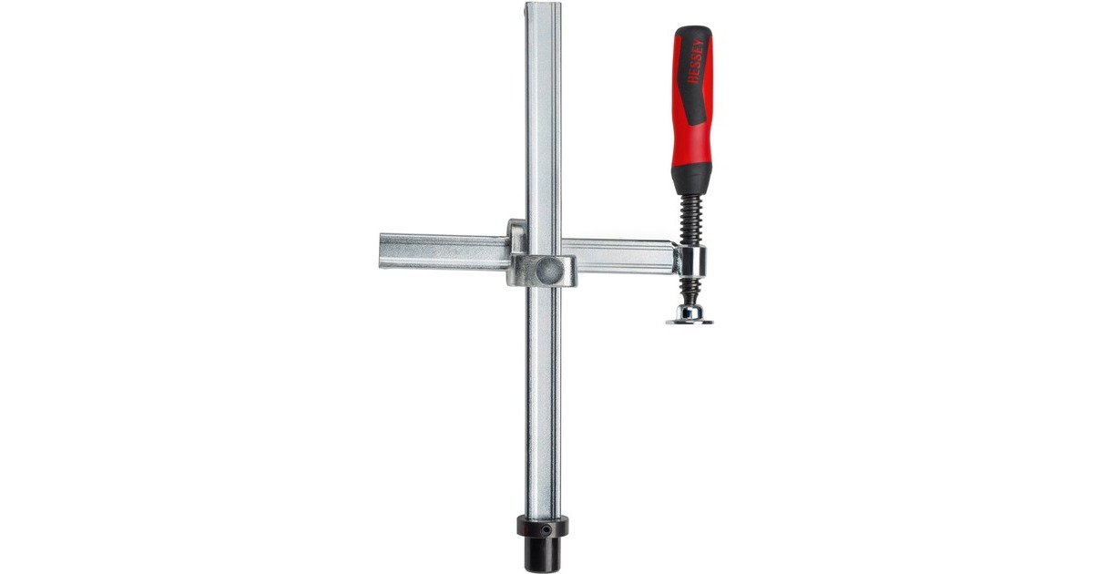 BESSEYSpanelement met variabele spandiepte TWV16-20-15-2K lijmklem  (Zilver/rood)