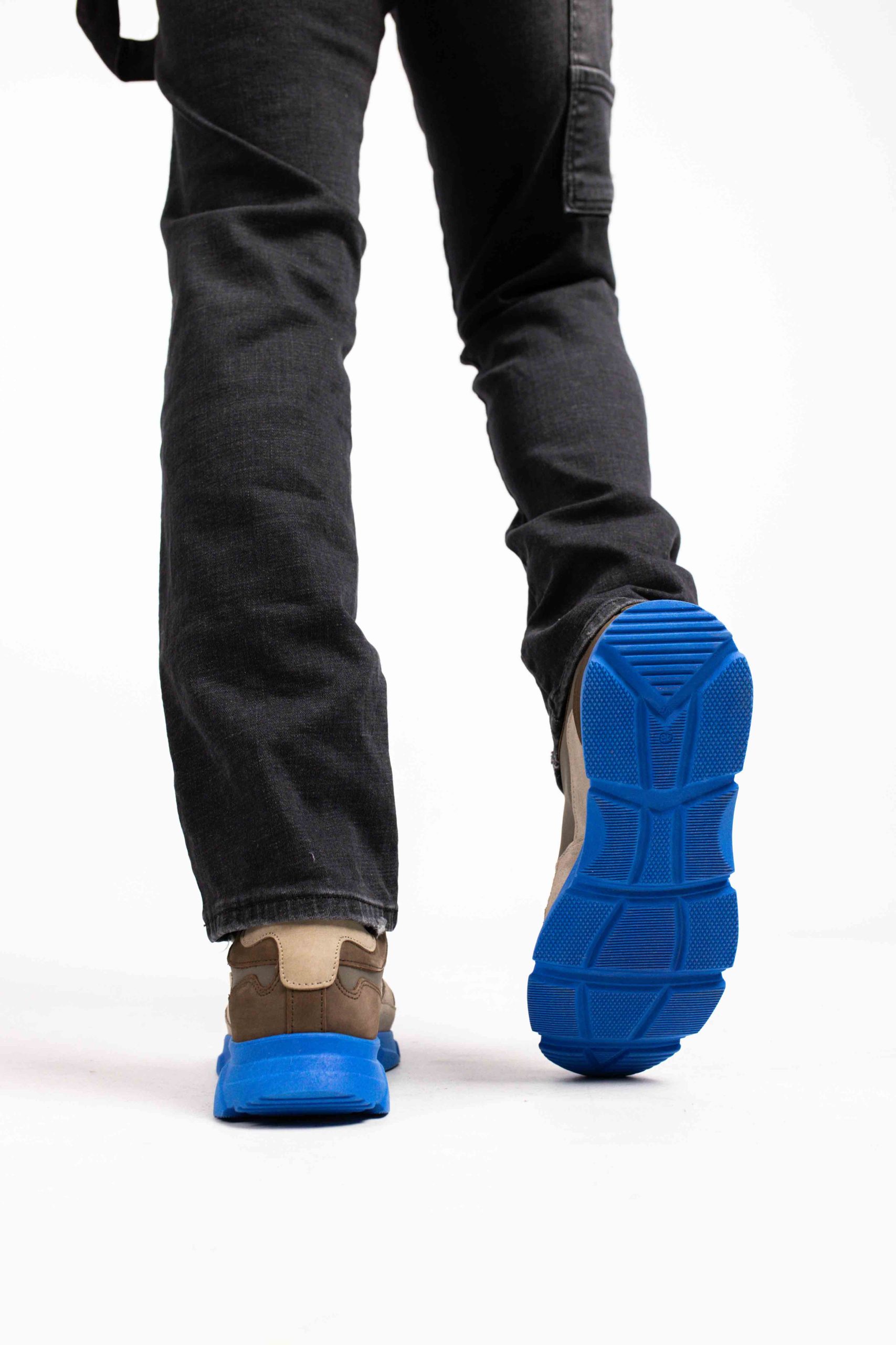 Ab Lifestyle Runner 2 Heren Taupe/Blauw