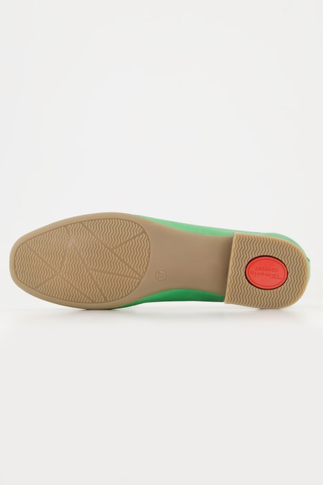 Tamaris Comfort Leder-Loafer, Wechselfußbett, Komfortweite