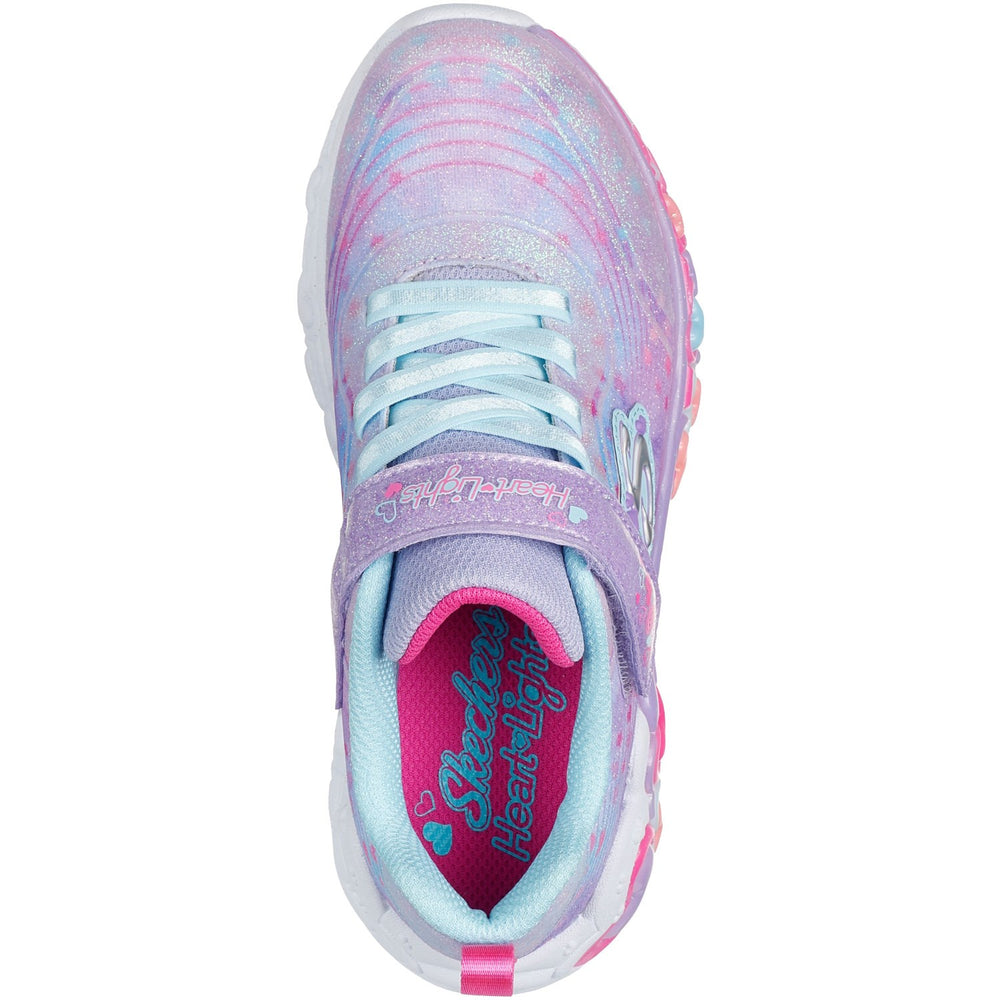 Køb Skechers Purple Eternal Heart Lights