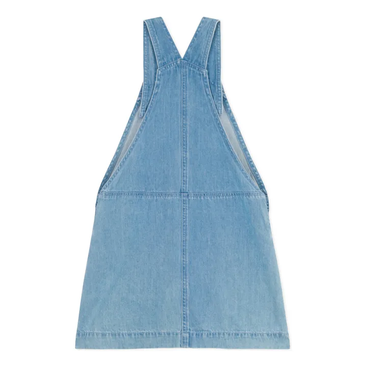 Petit Bateau Robe Salopette Meduse Denim | Bleu jean