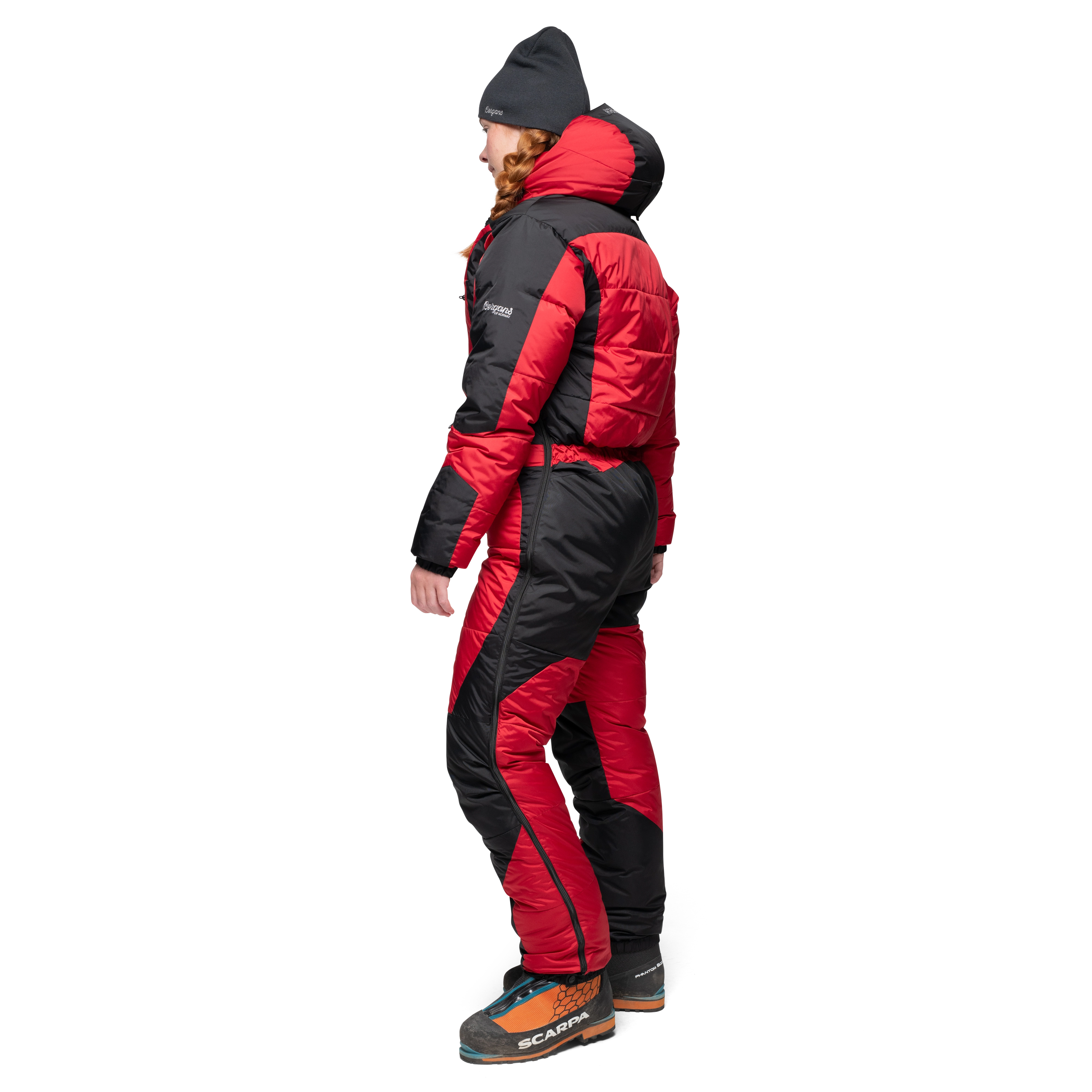 Expedition Down Suit Red / Black