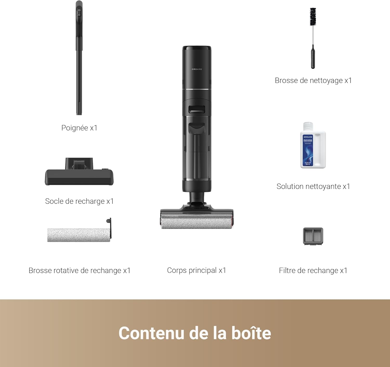 Dreame H12 Pro super aspirateur à poussière et eau