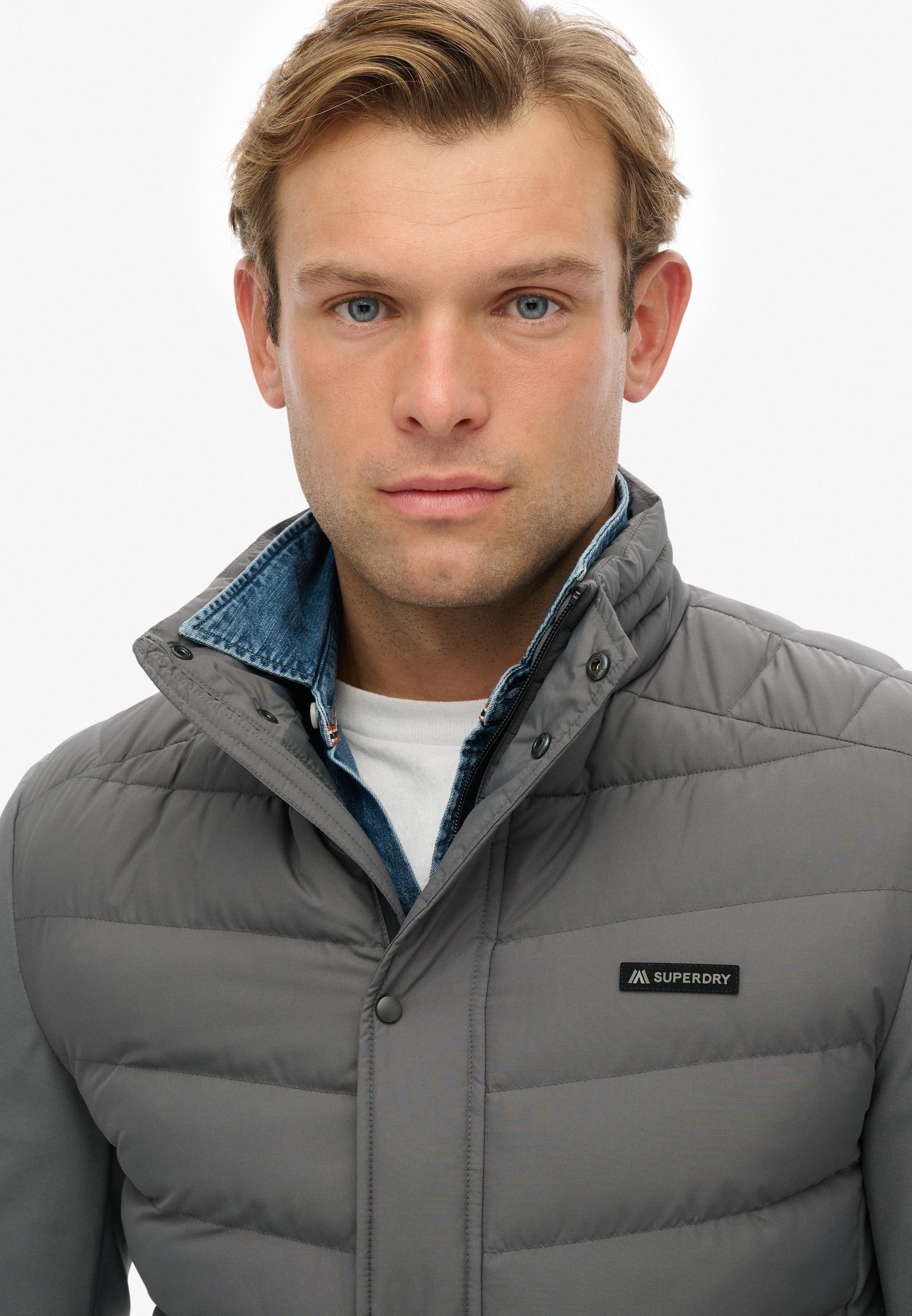 Superdry Steppjacke »STORM POPPER SOFTSHELL JKT« mit Kapuze