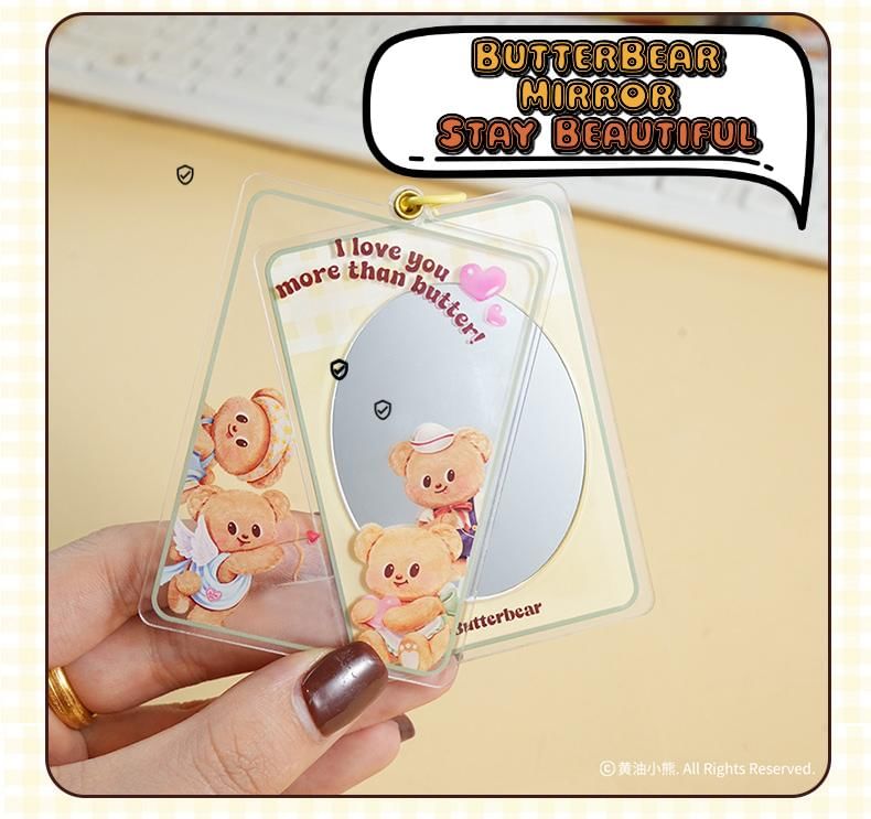 Butterbear - Butterbear Spiegel Sleutelhanger