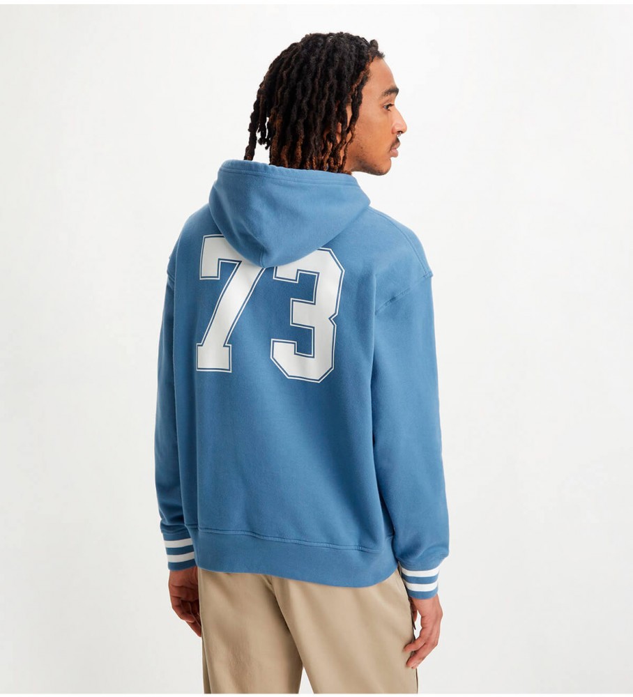 Moletom Levi's Relaxed Graphic azul