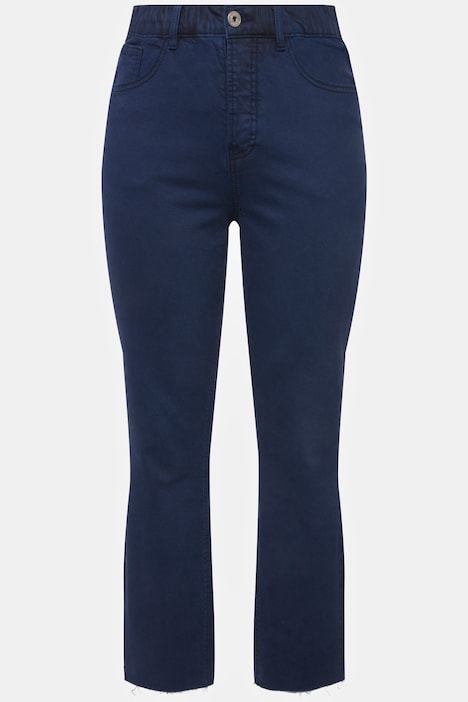 7/8-Mom-Jeans, Wide Legs, cutted Saum, 5-Pocket