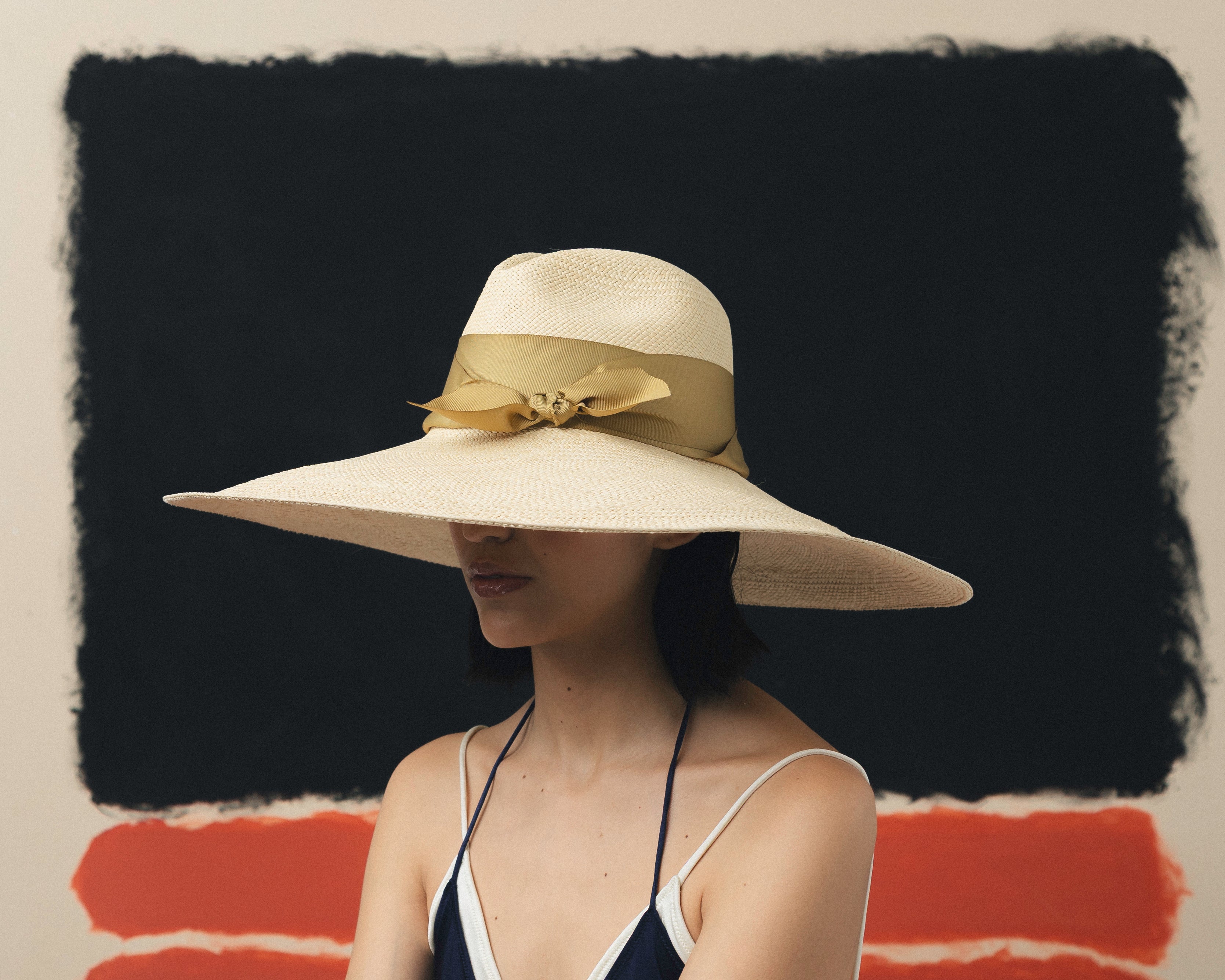 Chapeau Panama à bords extra longs
