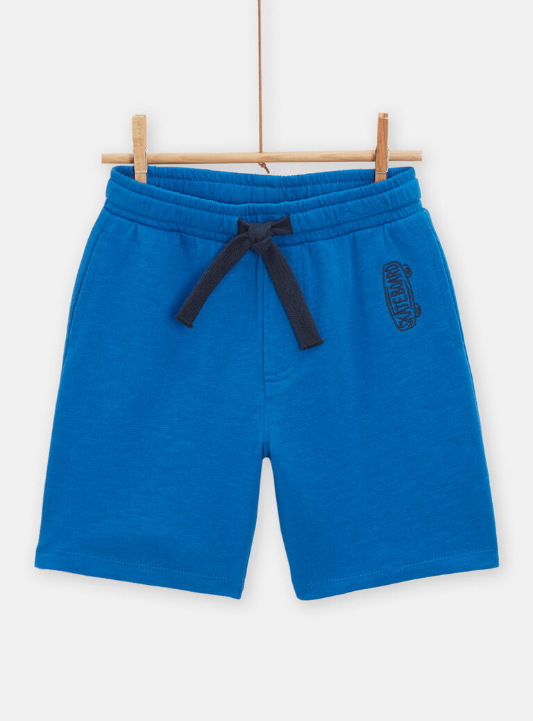 Bermuda bleu pour garçon