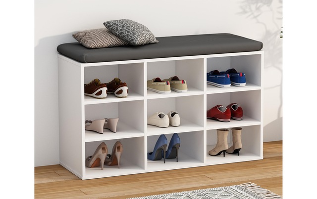 VCM Schuhregal »Hinsol XS 80 x 50 cm, Weiss«