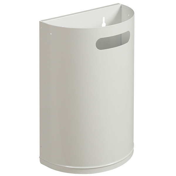 ROSSIGNOL Corbeille 20 L decrochable arkea essentiel - blanc signalisation